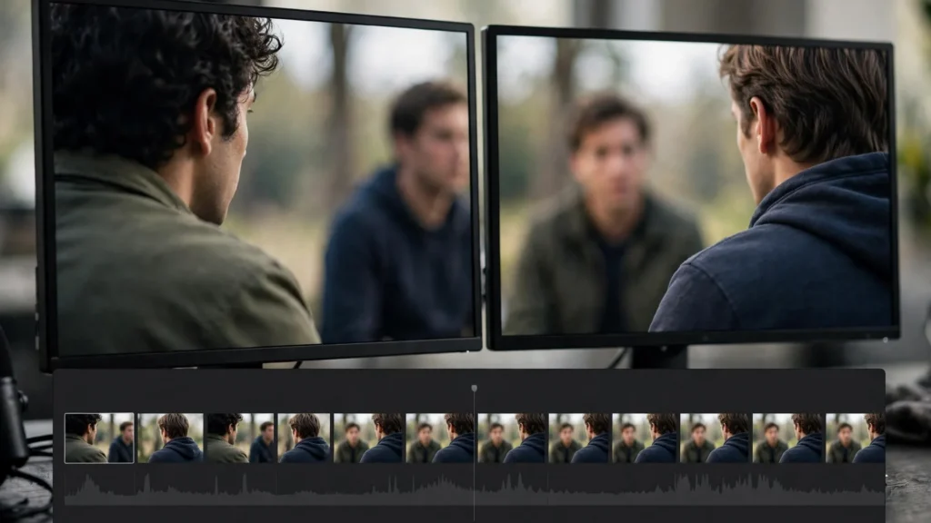 Editing Dialogue Scenes: Stringing Single-Speaker Shots Into A Conversation