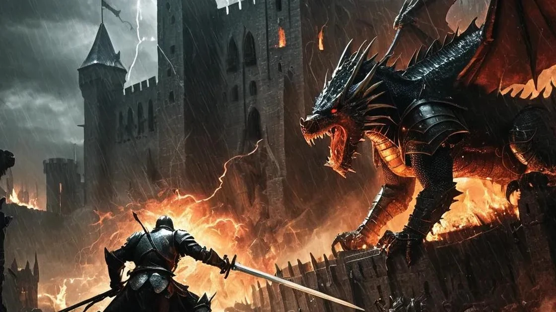 Storyboard: Epic Dragon Battle — Ultra Master Prompt (30s Cinematic)