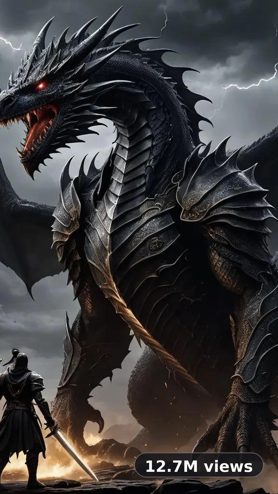 Epic Dragon Battle — Ultra Master Prompt (30s Cinematic) views