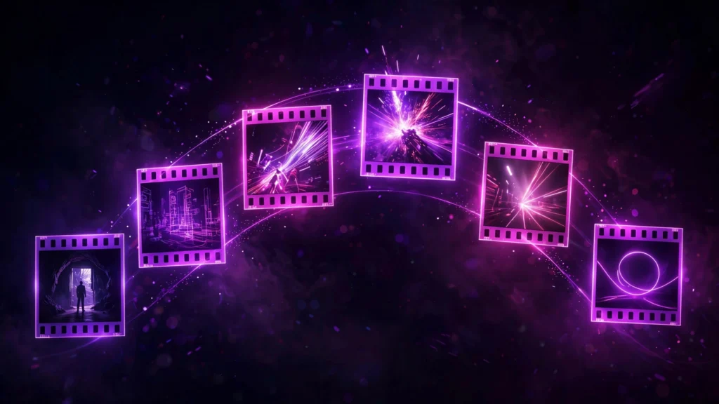 Multi-shot storytelling 60 second short