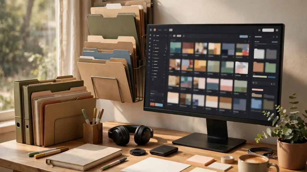 Organizing Your First Project: Folders, File Names And Version Habits