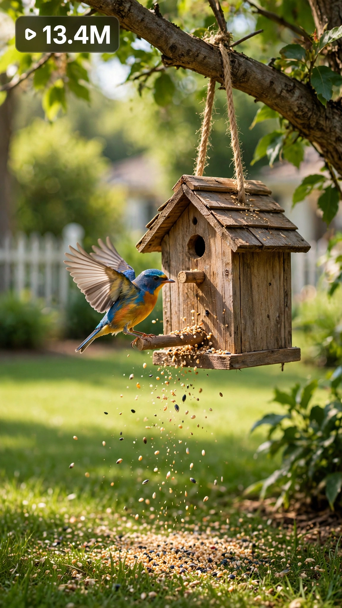 Viral Usa Birdhouse + Bird Feeder Builds Video System — Ultra Master Prompt (Seedance 15S) views