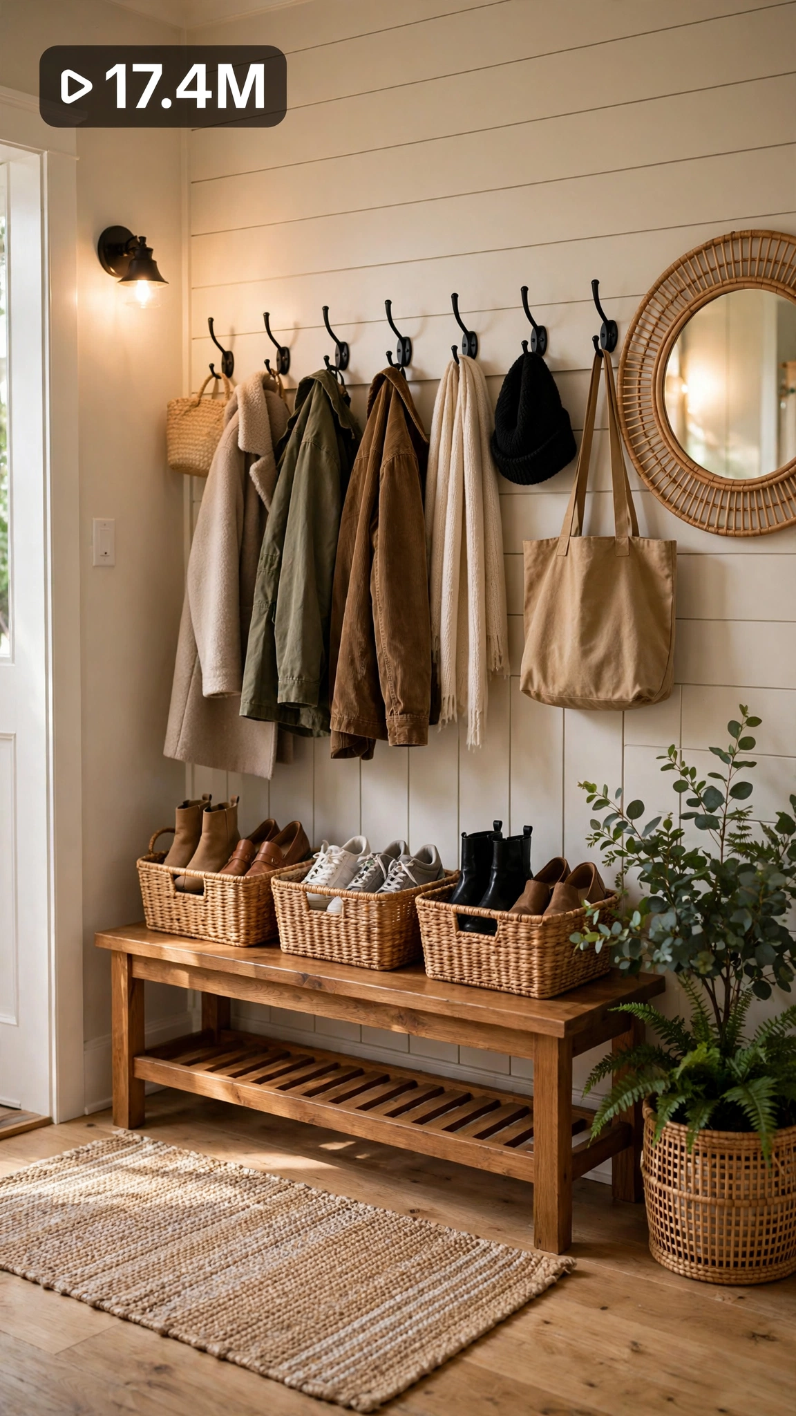 Viral Usa Entryway + Mudroom Upgrades Video System — Ultra Master Prompt (Seedance 15S) views