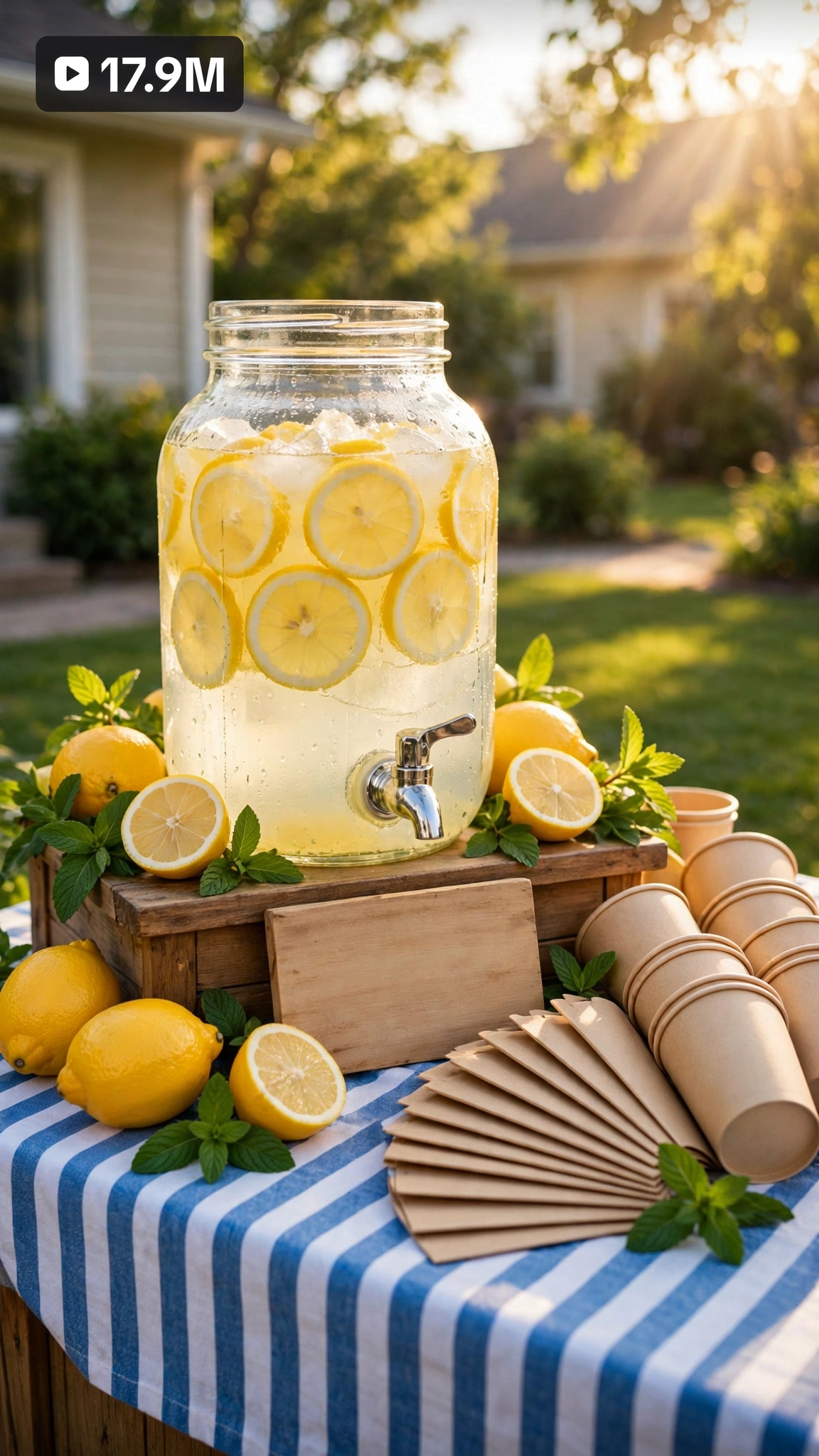 Viral Usa Lemonade Stand + Drink Station Video System — Ultra Master Prompt (Seedance 30S) views