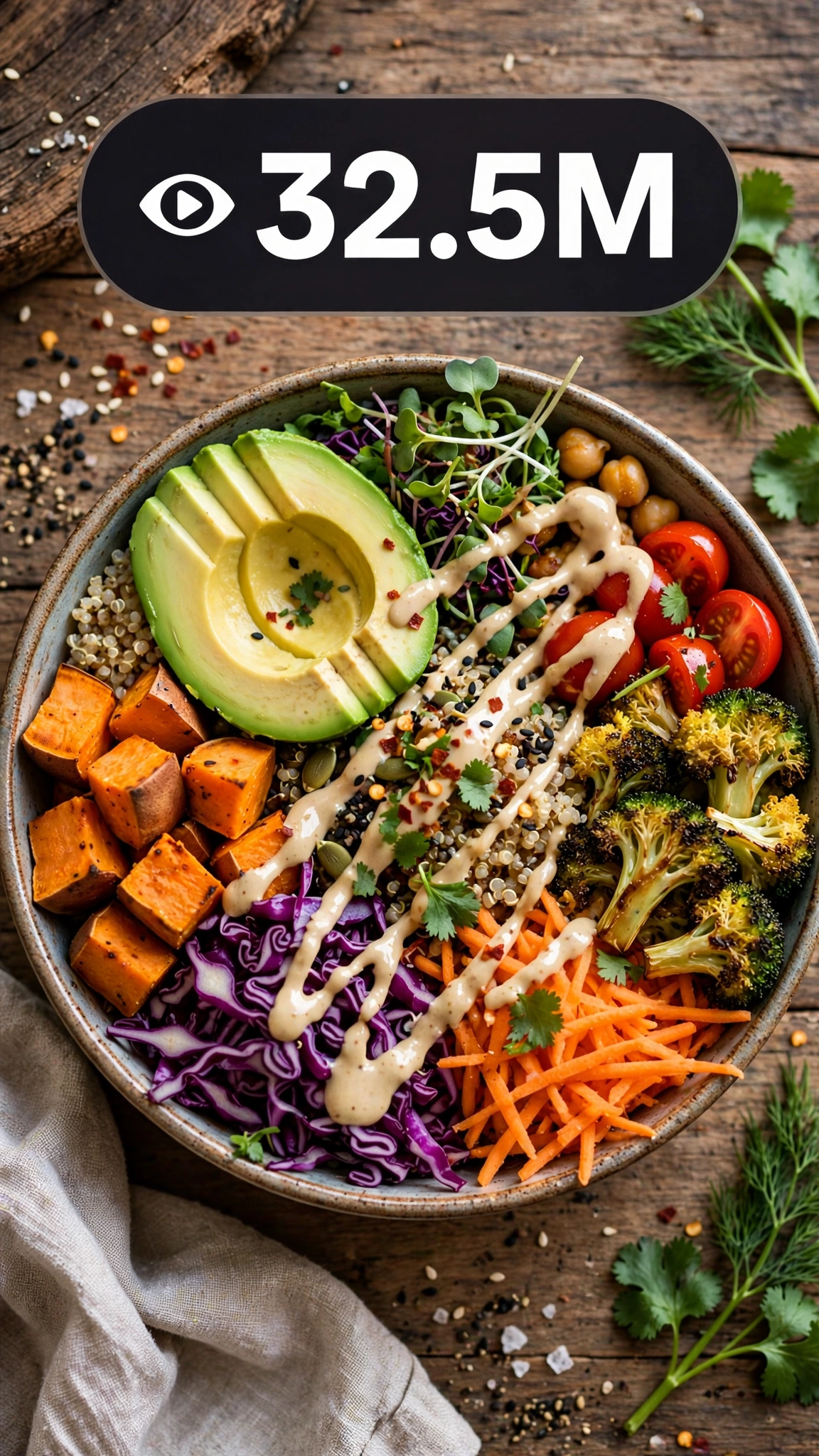 Healthy Meal Bowls — Ultra Master Prompt (Seedance 30S) views
