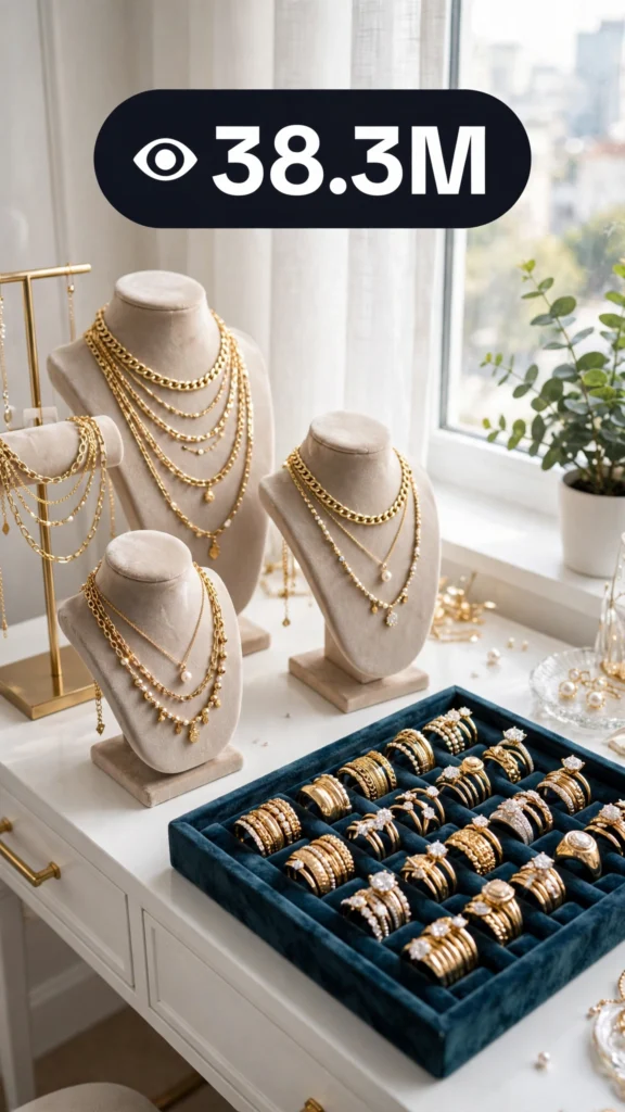 Jewelry Stacking + Organization — Ultra Master Prompt (Seedance 30S) — viral video reference