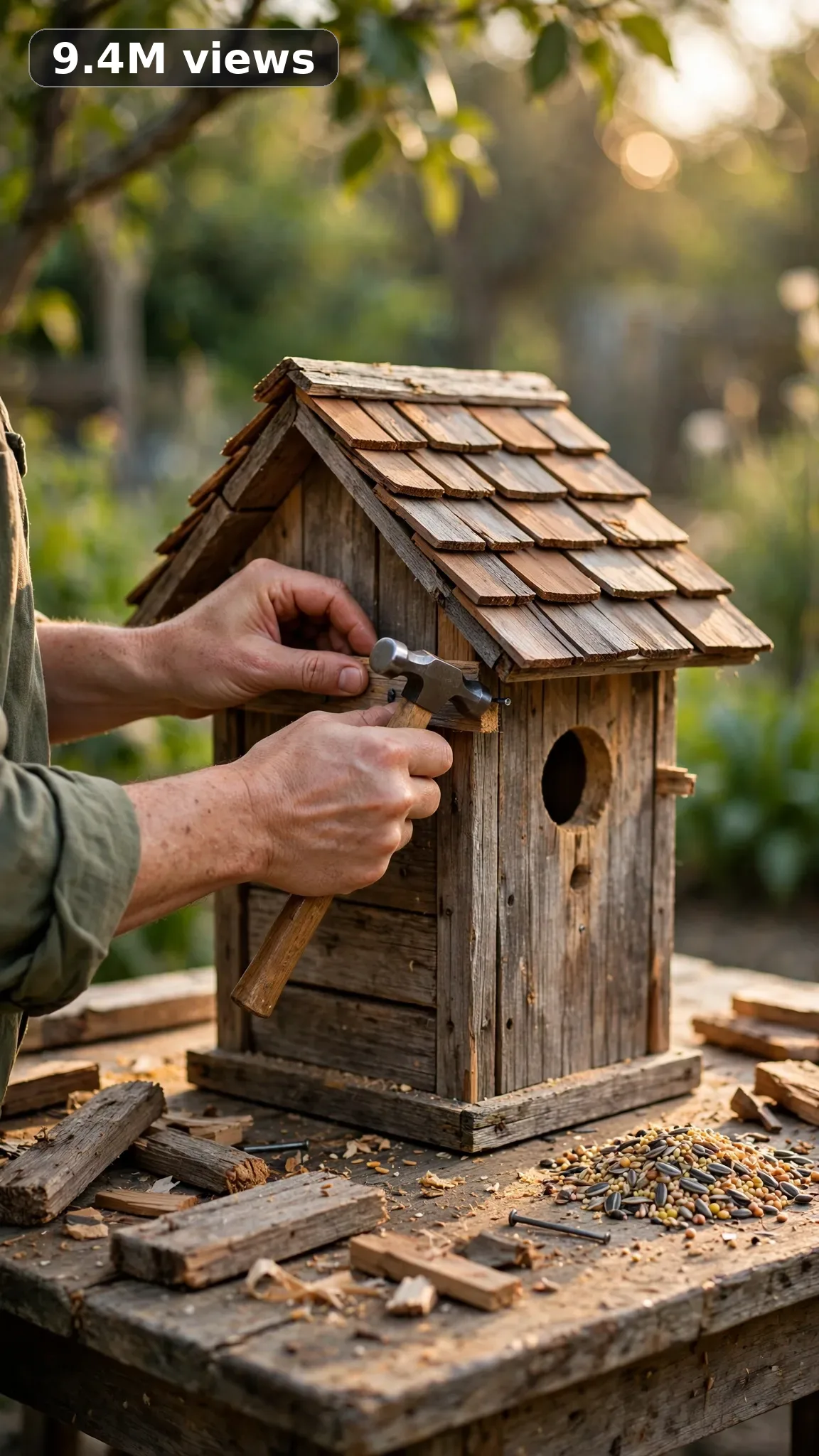 Viral Usa Birdhouse + Bird Feeder Builds Video System — Ultra Master Prompt (Seedance 15S) — another result from this prompt