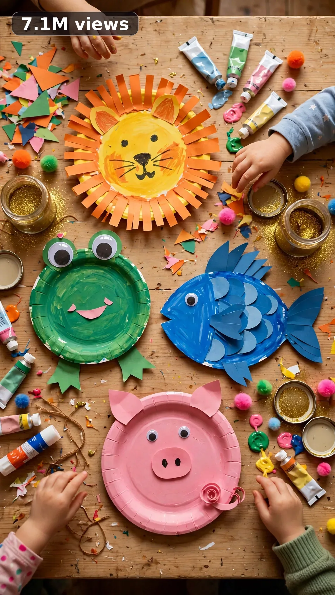 Viral Usa Kids Craft Activities Video System — Ultra Master Prompt (Seedance 15S) — another result from this prompt