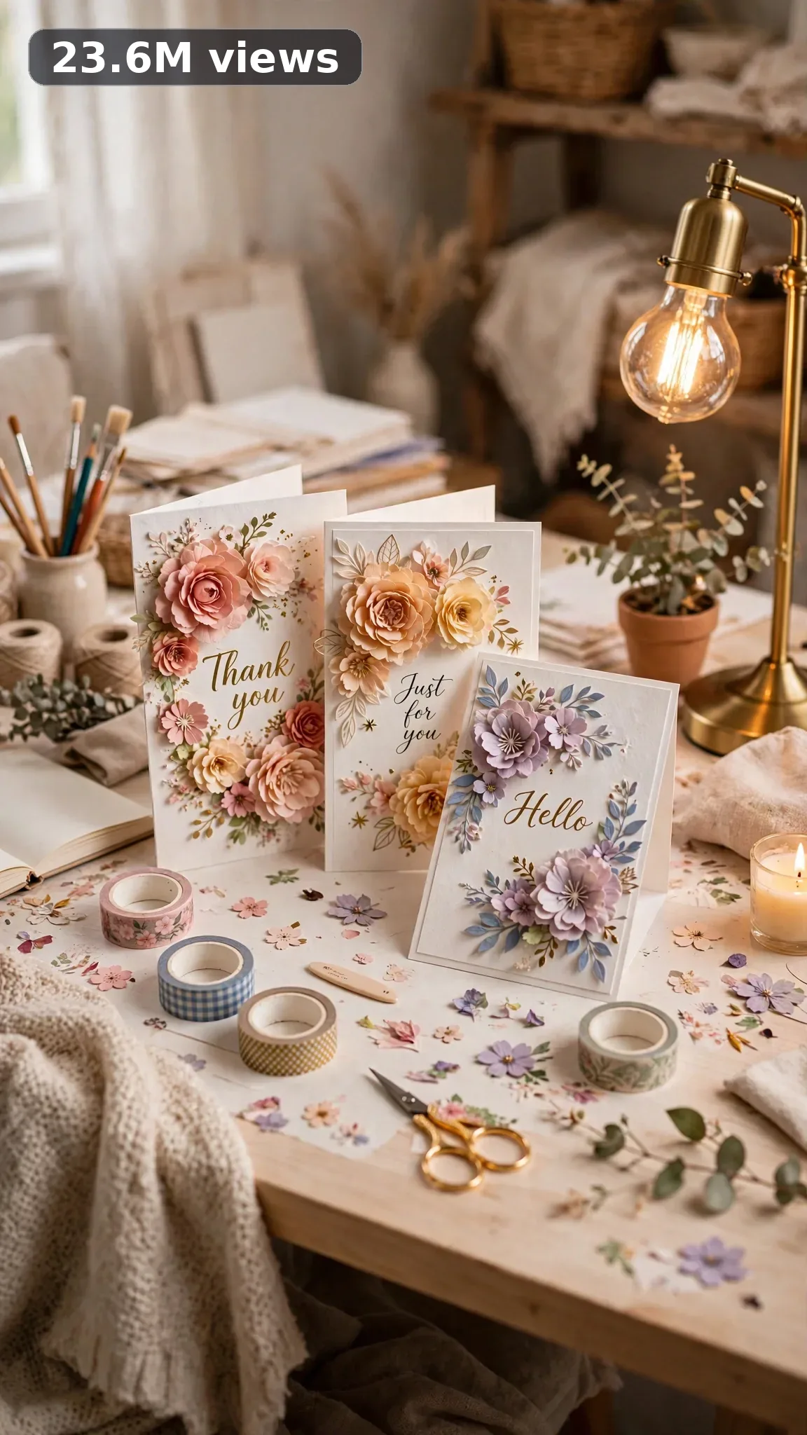 Paper Crafts + Card Making — Ultra Master Prompt (Seedance 30S) — another result from this prompt