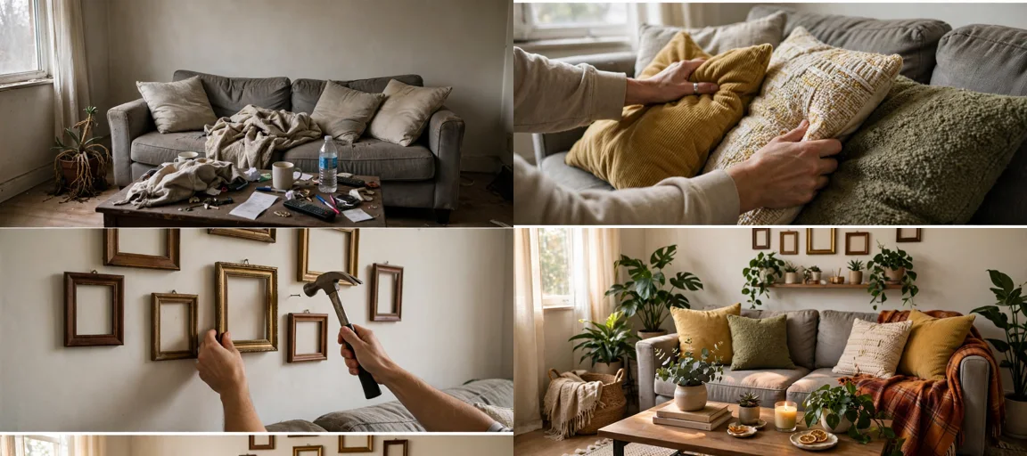 Storyboard: Viral Usa Living Room Budget Refresh Video System — Ultra Master Prompt (Seedance 15S)