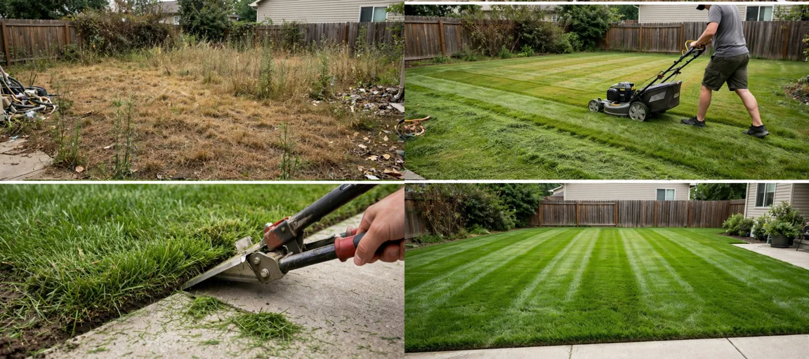 Storyboard: Viral Usa Lawn Care Transformations Video System — Ultra Master Prompt (Seedance 15S)