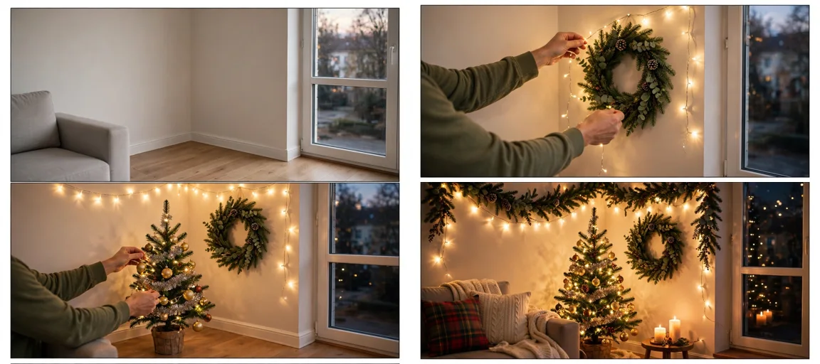 Storyboard: Viral Usa Christmas Decor Diy Video System — Ultra Master Prompt (Seedance 15S)