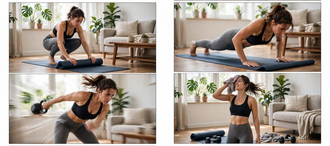 Storyboard: Viral Usa Home Workout Routines Video System — Ultra Master Prompt (Seedance 15S)