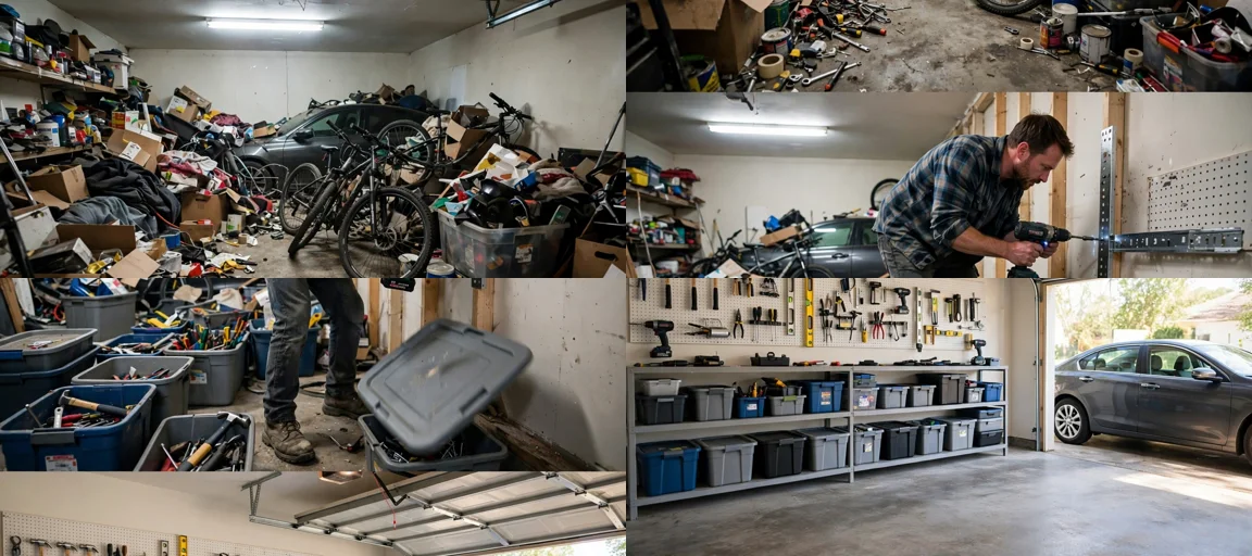 Storyboard: Garage Organization — Ultra Master Prompt (Seedance 30S)