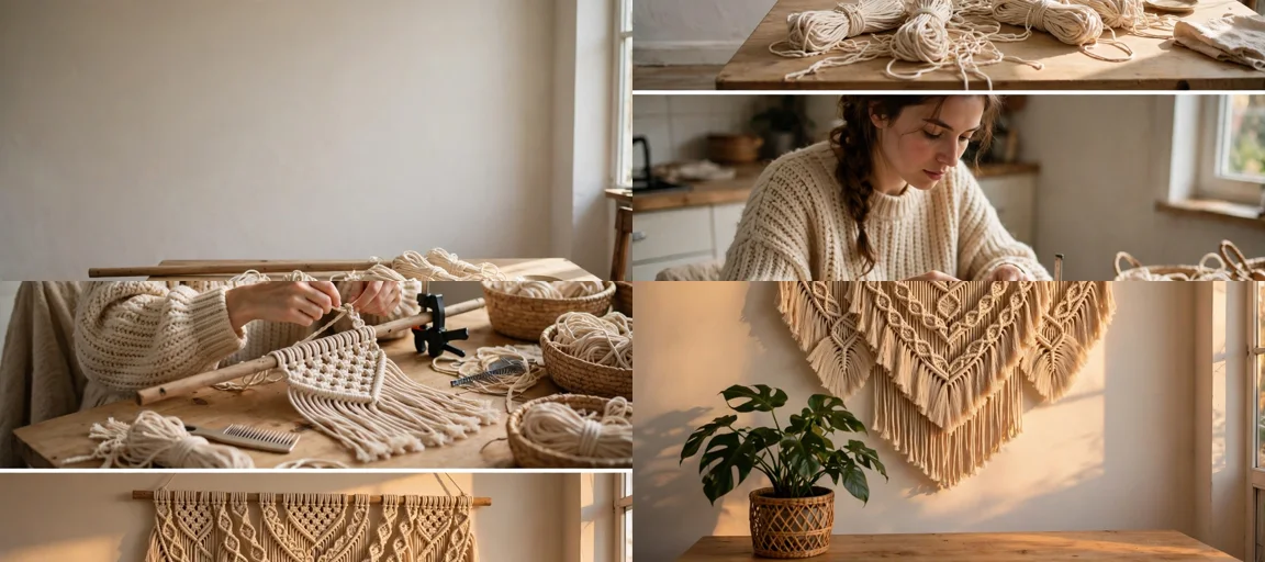 Storyboard: Macrame + Wall Hangings — Ultra Master Prompt (Seedance 30S)