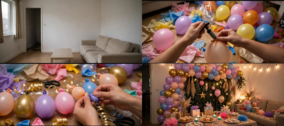 Storyboard: Birthday Party Diy — Ultra Master Prompt (Seedance 30S)