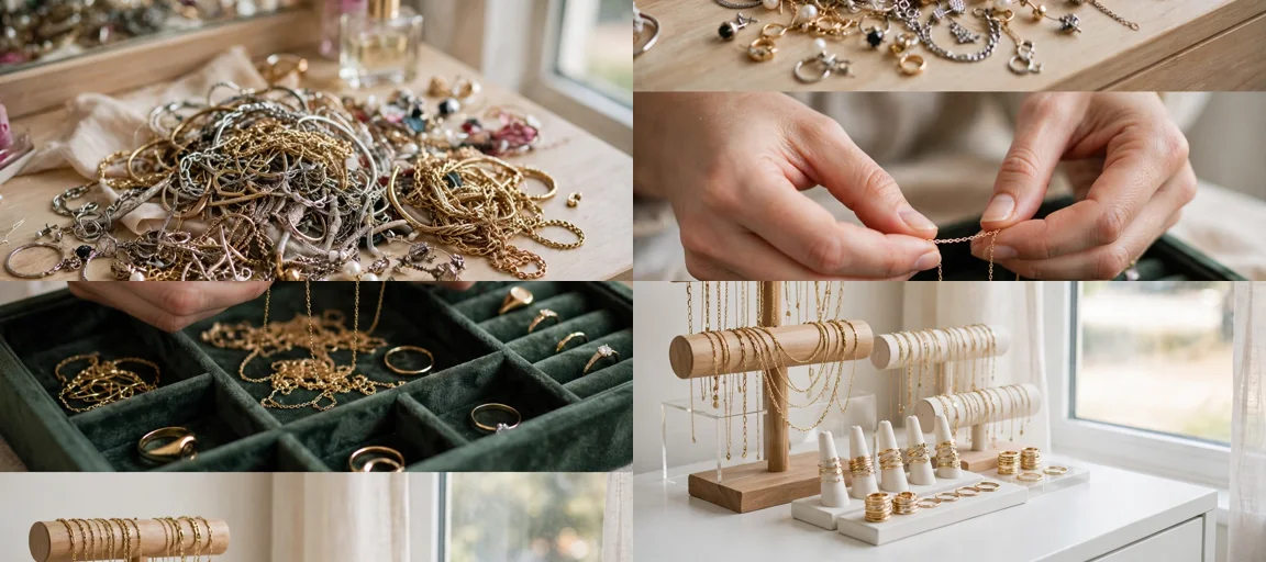 Storyboard: Jewelry Stacking + Organization — Ultra Master Prompt (Seedance 30S)