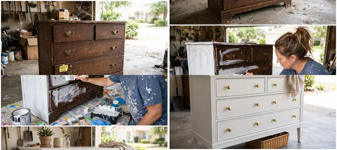 Storyboard: Viral Usa Thrift Furniture Flips — Ultra Master Prompt (Veo 10S)