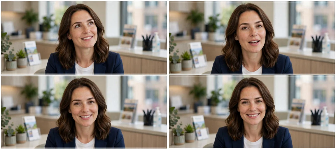 Storyboard: AI Talking Head Spokesperson Videos — Ultra Master Prompt (Veo 10S)
