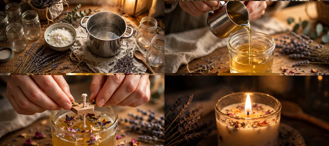 Storyboard: Viral Usa Candle Making Process Clips — Ultra Master Prompt (Veo 8S)