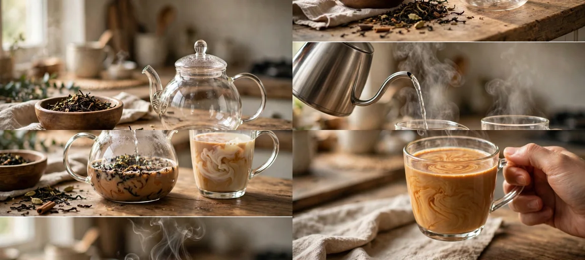 Storyboard: Viral Usa Tea Brewing Rituals + Satisfying Pour Moments — Ultra Master Prompt (Veo 8S)