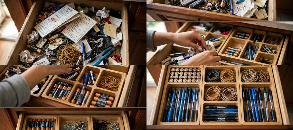 Storyboard: Viral Usa Drawer Organization Reveals — Ultra Master Prompt (Veo 8S)