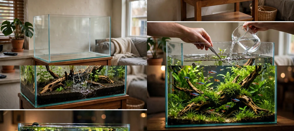 Storyboard: Viral Usa Aquarium Aquascaping + Fish Tank Reveals — Ultra Master Prompt (Veo 8S)