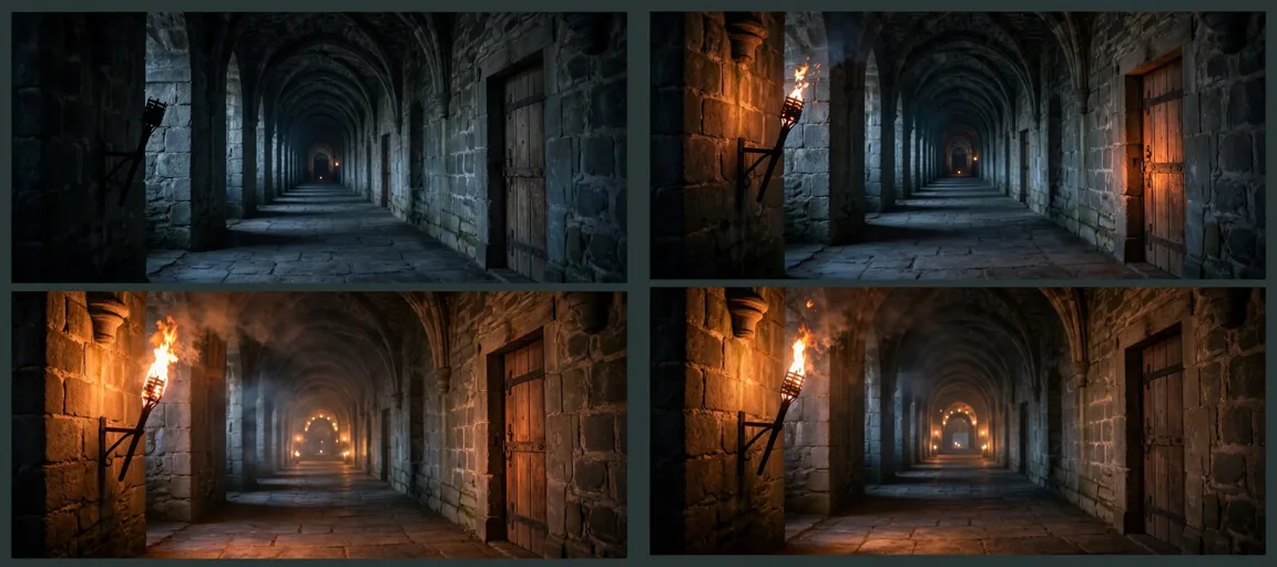 Storyboard: Faceless History Documentary Scenes — Ultra Master Prompt (Veo 8S)