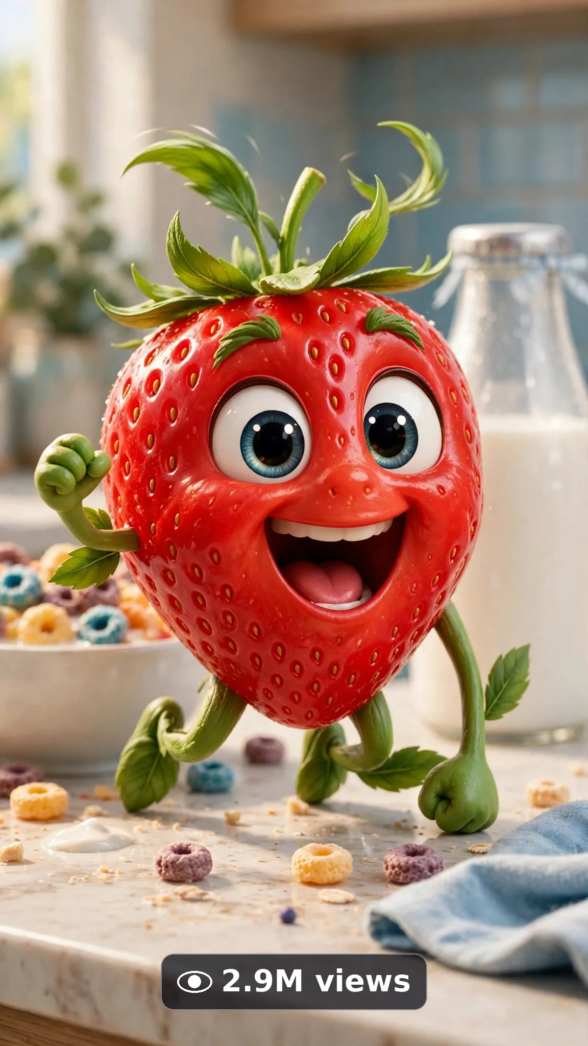 Talking Food Character Shorts — Ultra Master Prompt (Seedance 15S) — another result from this prompt