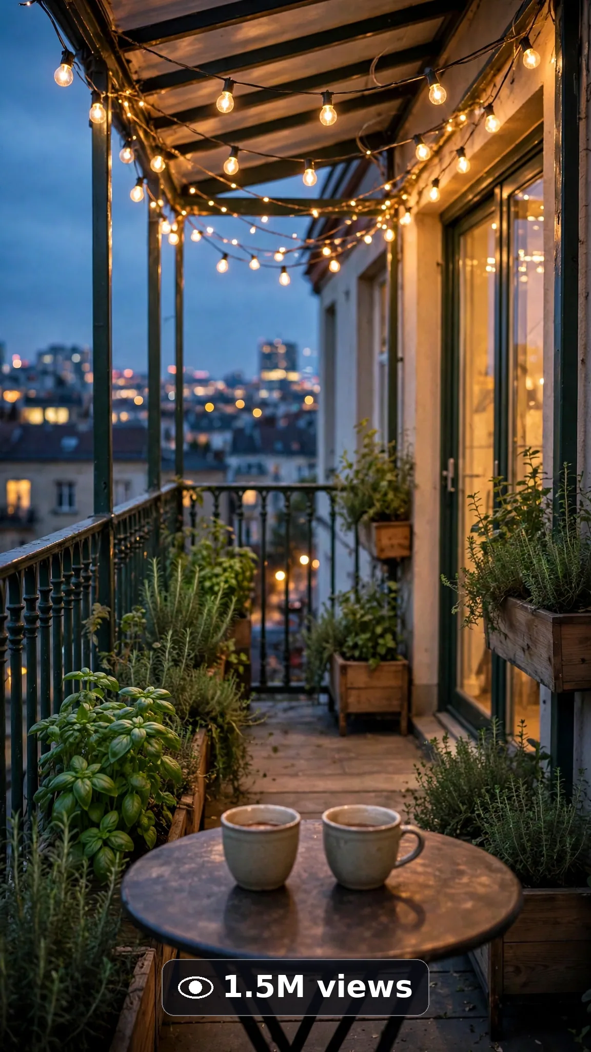 Balcony & Tiny Patio Makeover Moments — Ultra Master Prompt (Seedance 15S) — another result from this prompt
