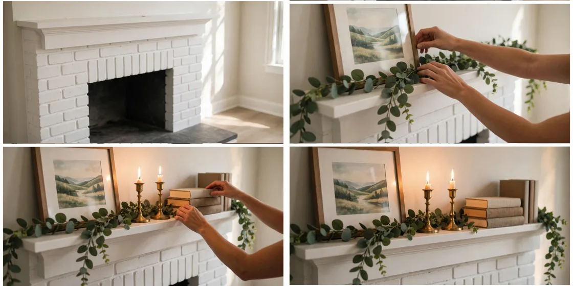 Storyboard: Fireplace Mantel Styling Sessions — Ultra Master Prompt (Seedance 15S)