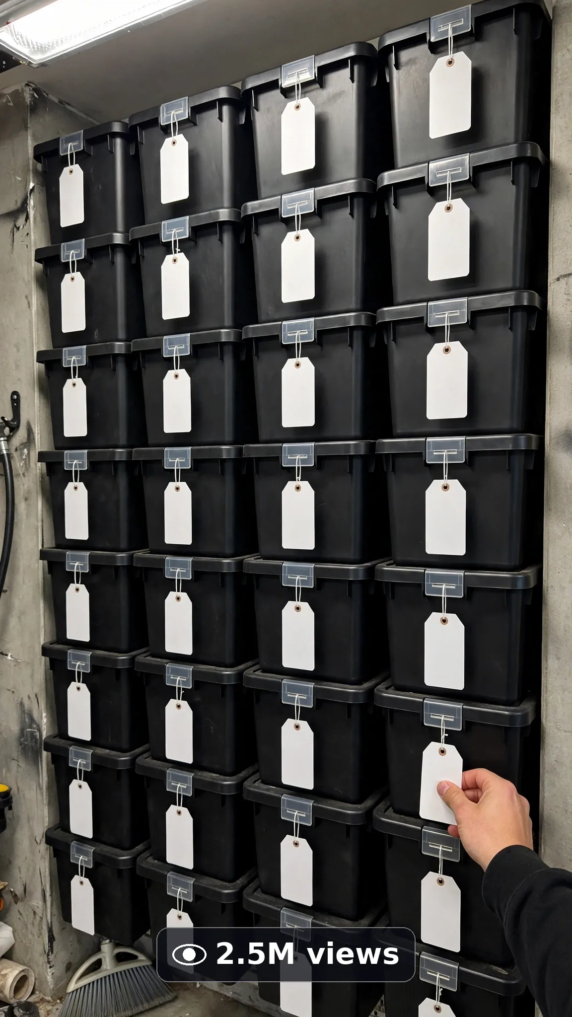 ULTRA MASTER PROMPT - Seedance 2.5 15s Prompt #39: Storage Bin & Label System Builds views
