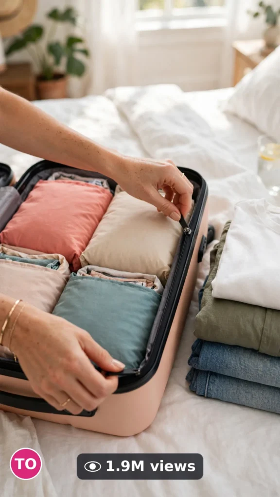 ULTRA MASTER PROMPT - Seedance 2.5 15s Prompt #43: Travel Outfit Packing & Fold Sequences - viral video reference
