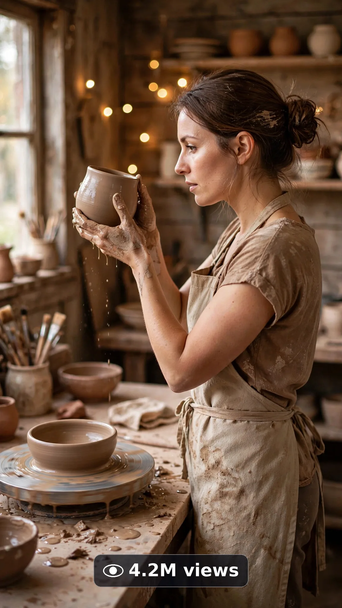 Clay Pottery Wheel Transformations — Ultra Master Prompt (Seedance 15S) — another result from this prompt