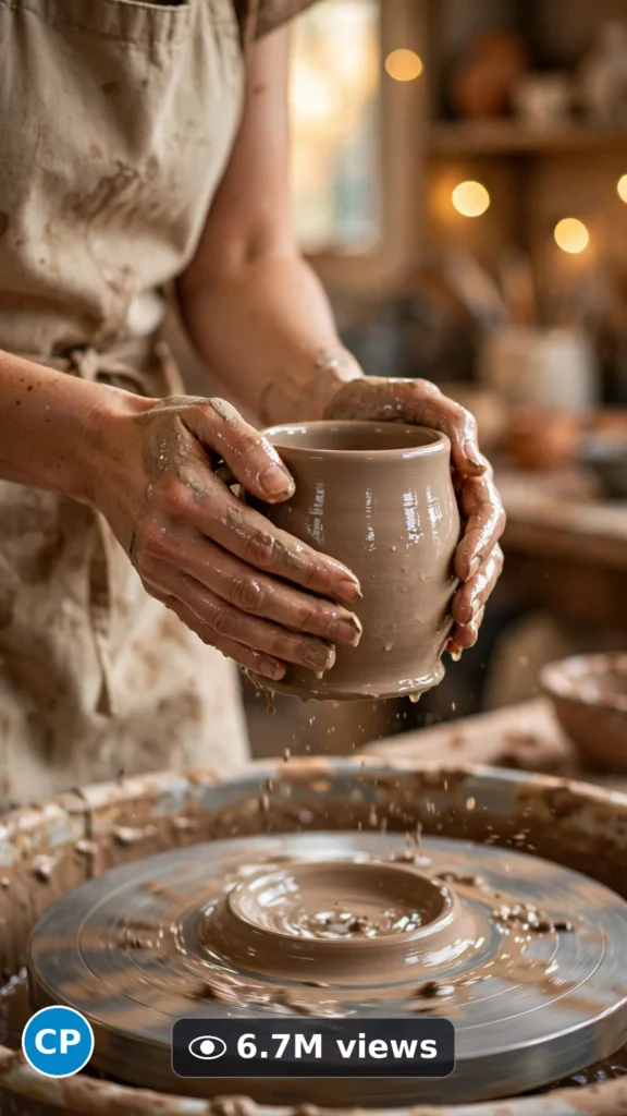 ULTRA MASTER PROMPT - Seedance 2.5 15s Prompt #45: Clay Pottery Wheel Transformations - viral video reference