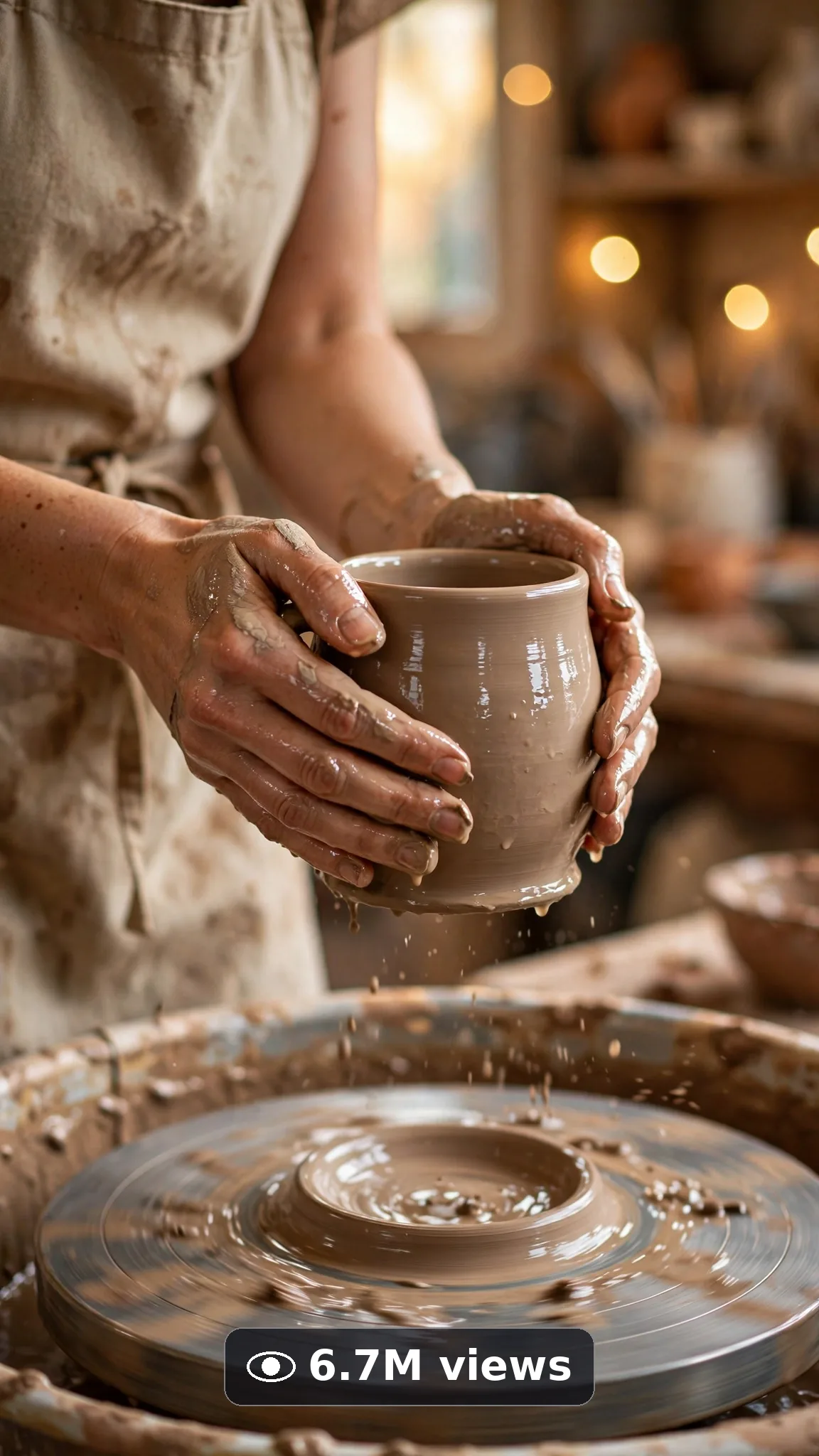 Clay Pottery Wheel Transformations — Ultra Master Prompt (Seedance 15S) views