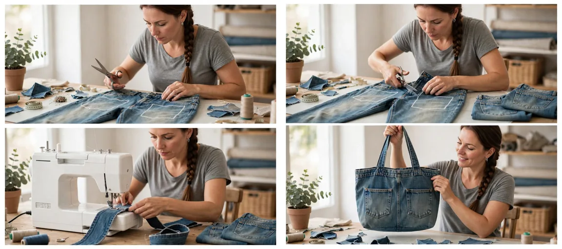 Storyboard: Upcycled Textile & Denim Craft Builds — Ultra Master Prompt (Seedance 15S)