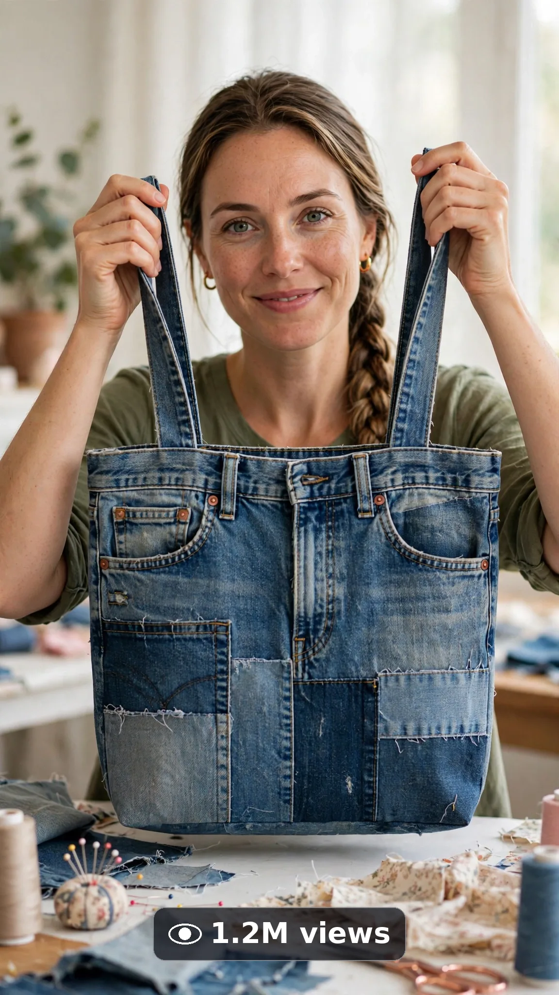 Upcycled Textile & Denim Craft Builds — Ultra Master Prompt (Seedance 15S) views