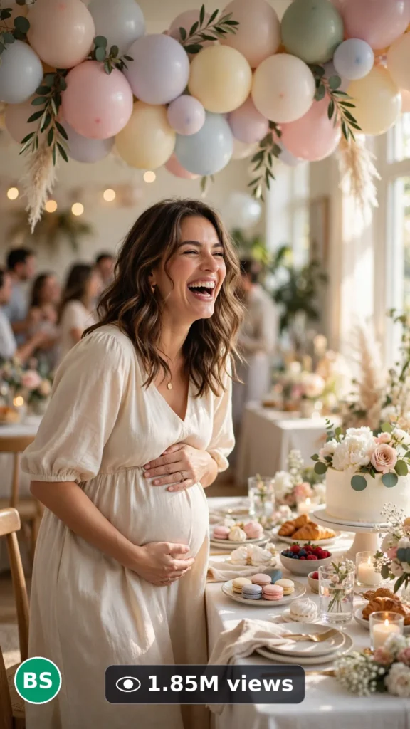 ULTRA MASTER PROMPT - Seedance 2.5 15s Prompt #53: Baby Shower Pastel Celebration Scenes - viral video reference