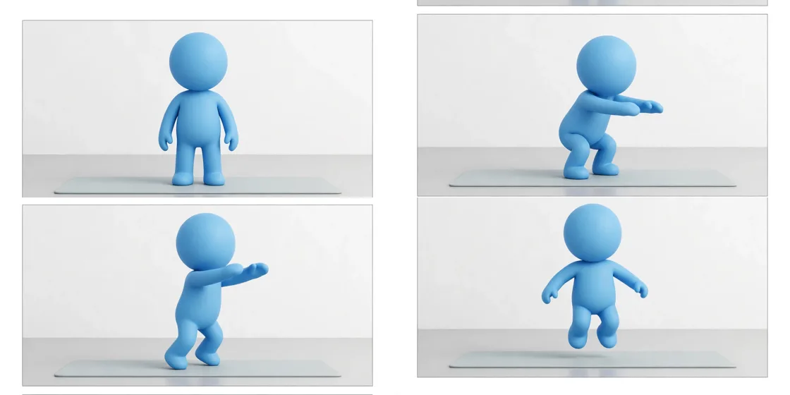 Storyboard: Faceless Fitness Character Workout Series — Ultra Master Prompt (Seedance 15S)