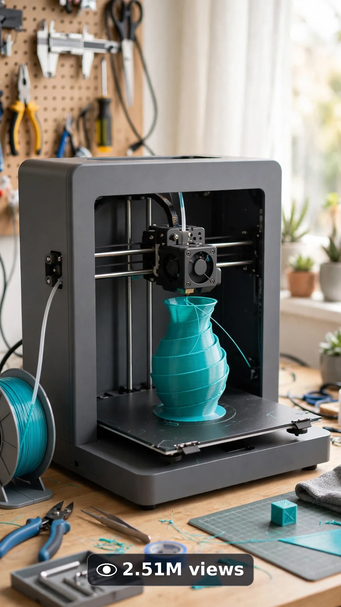 3D Printer Timelapse Creations — Ultra Master Prompt (Seedance 15S) views