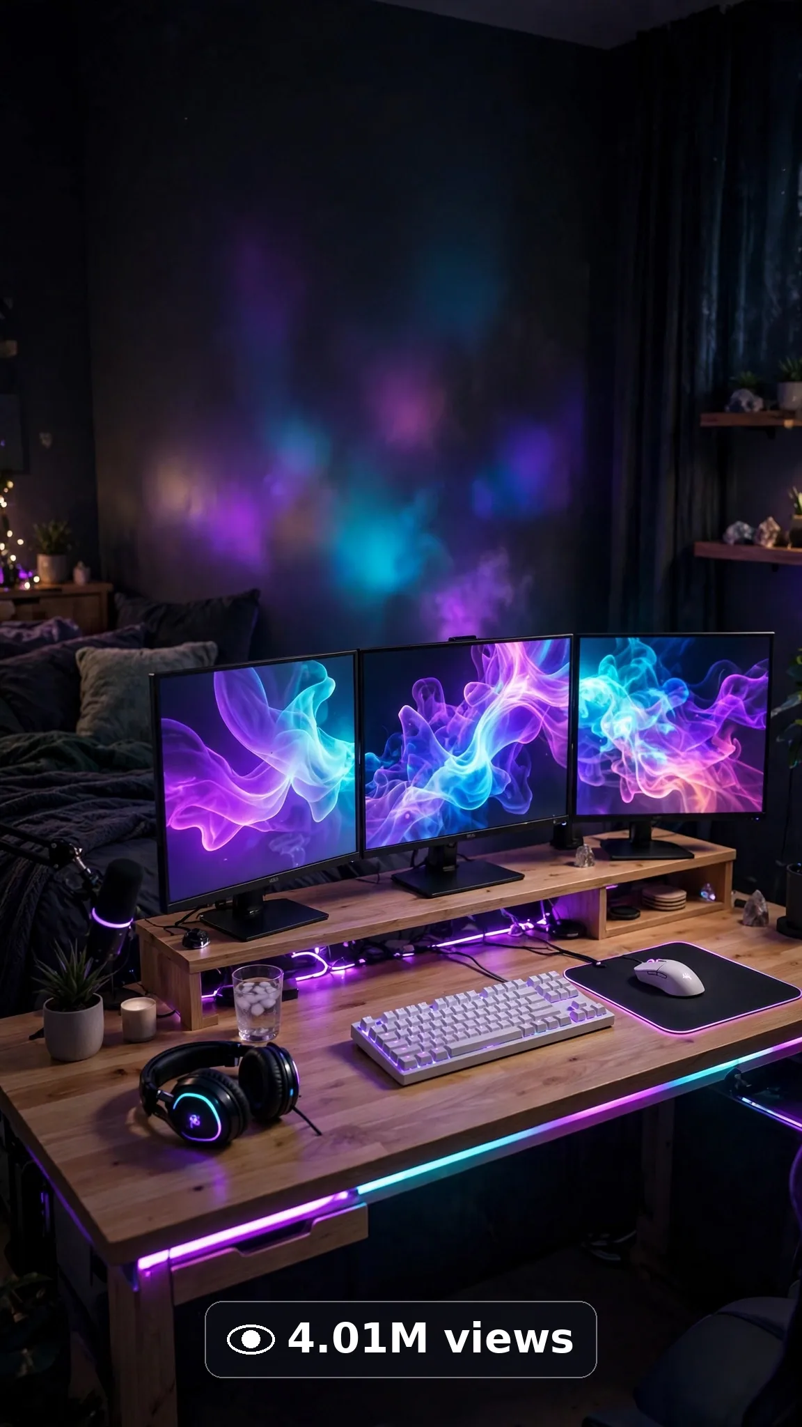 Gaming Setup & RGB Room Tours — Ultra Master Prompt (Seedance 15S) views