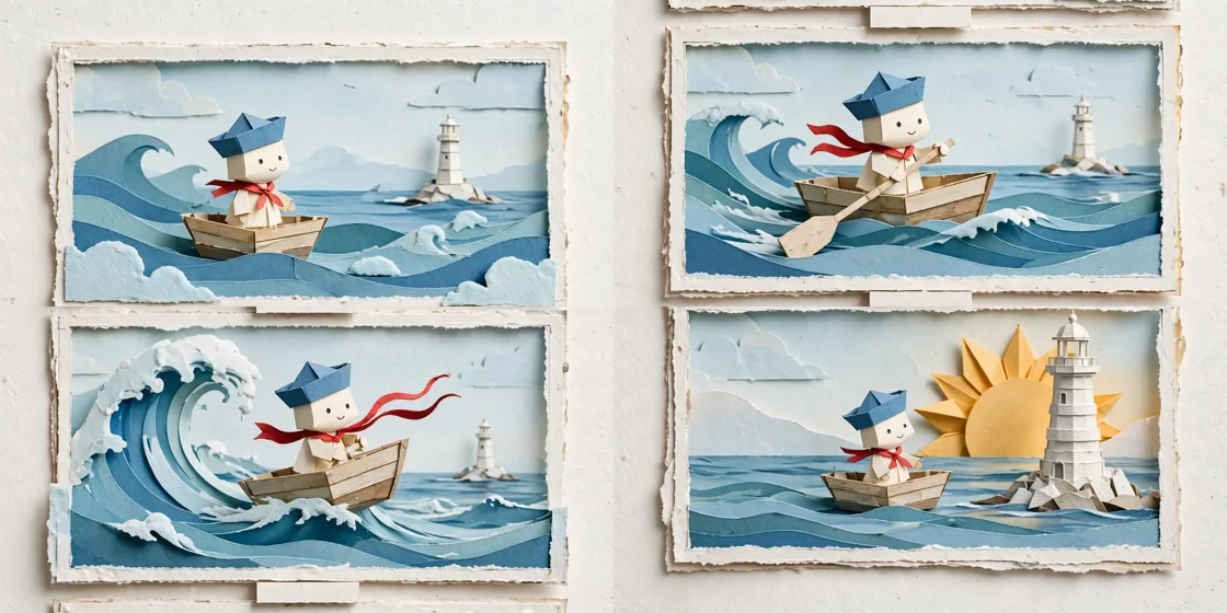 Storyboard: Paper-Craft Diorama Stop-Motion Tales — Ultra Master Prompt (Seedance 15S)