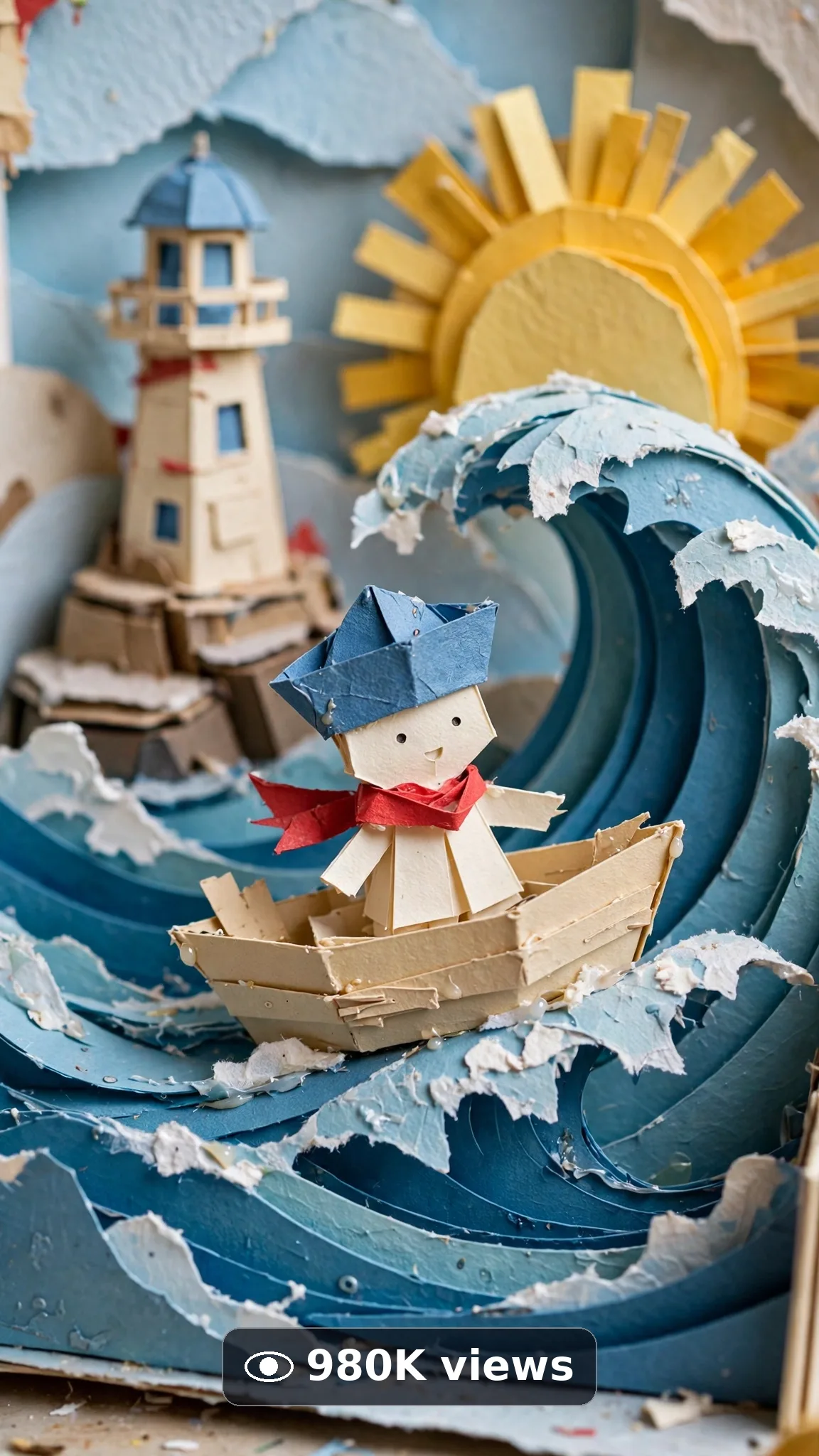 Paper-Craft Diorama Stop-Motion Tales — Ultra Master Prompt (Seedance 15S) views