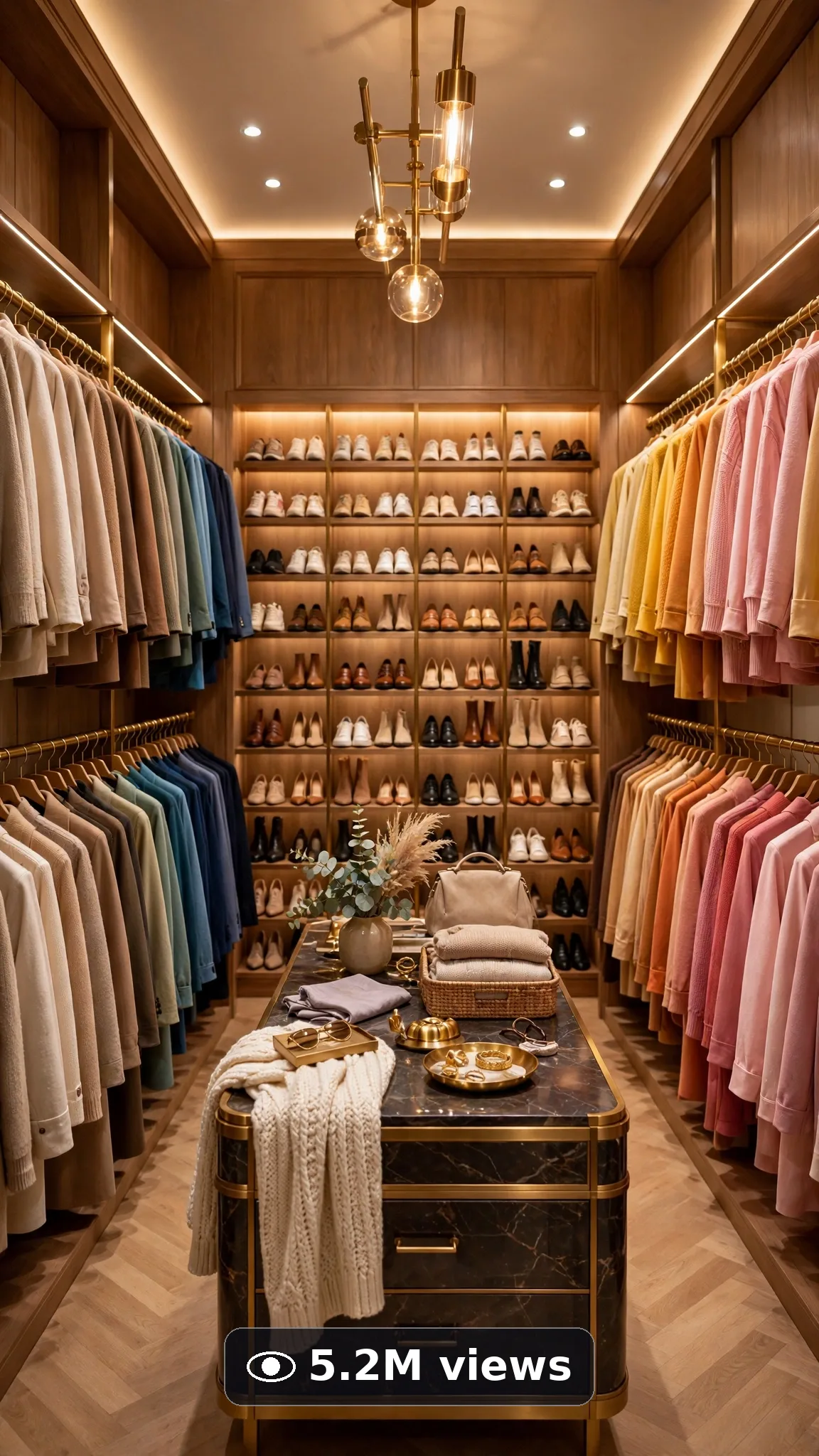 Walk-In Closet Makeover Reveals — Ultra Master Prompt (Seedance 30S) views