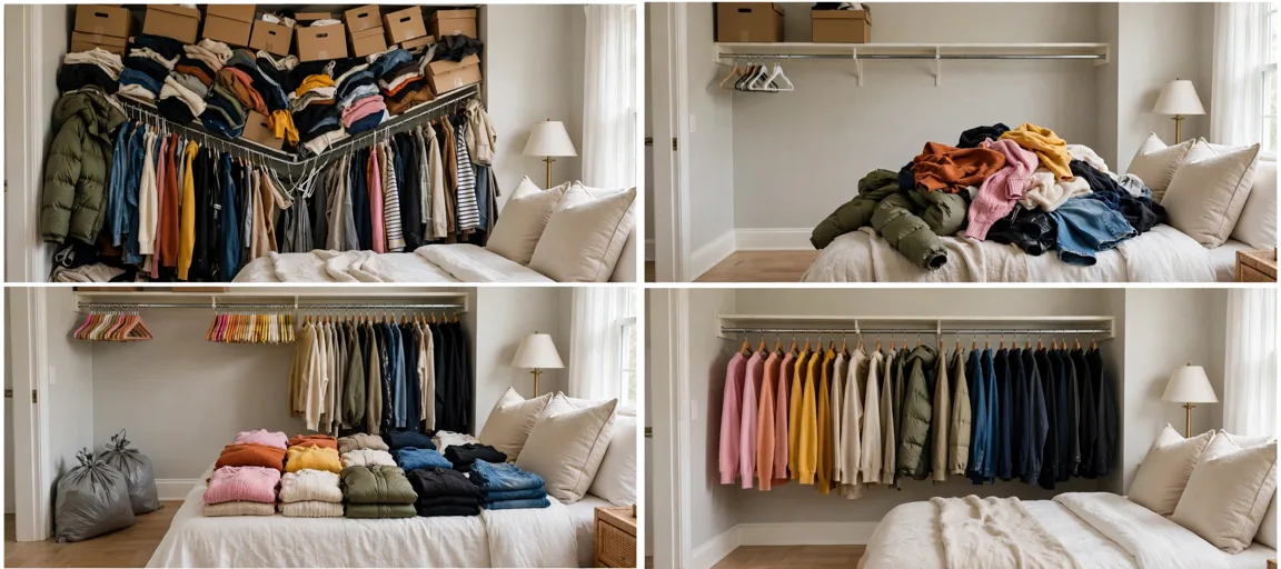 Storyboard: Closet Declutter Sessions — Ultra Master Prompt (Seedance 30S)