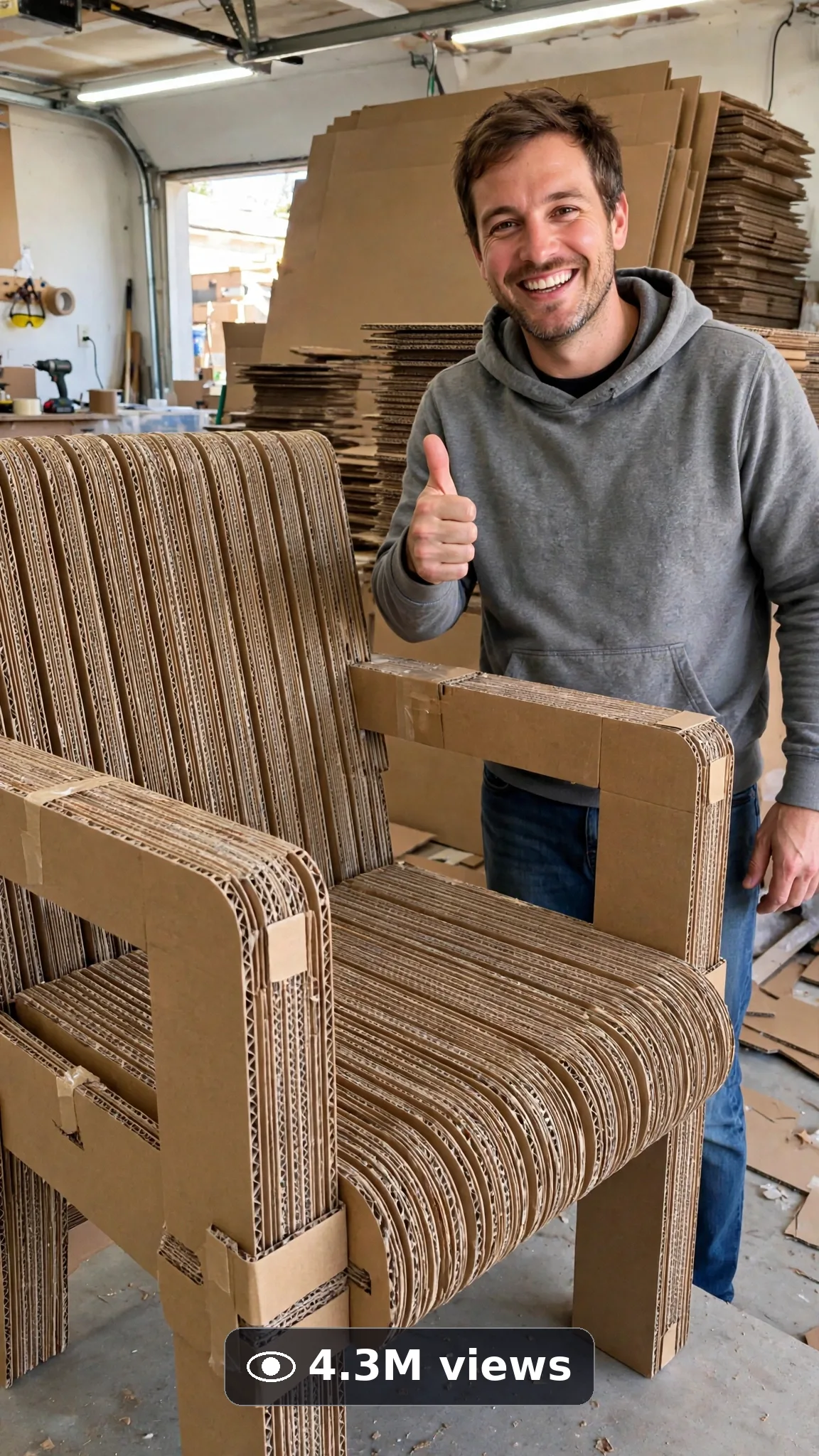 Cardboard Engineering Builds — Ultra Master Prompt (Seedance 30S) — another result from this prompt