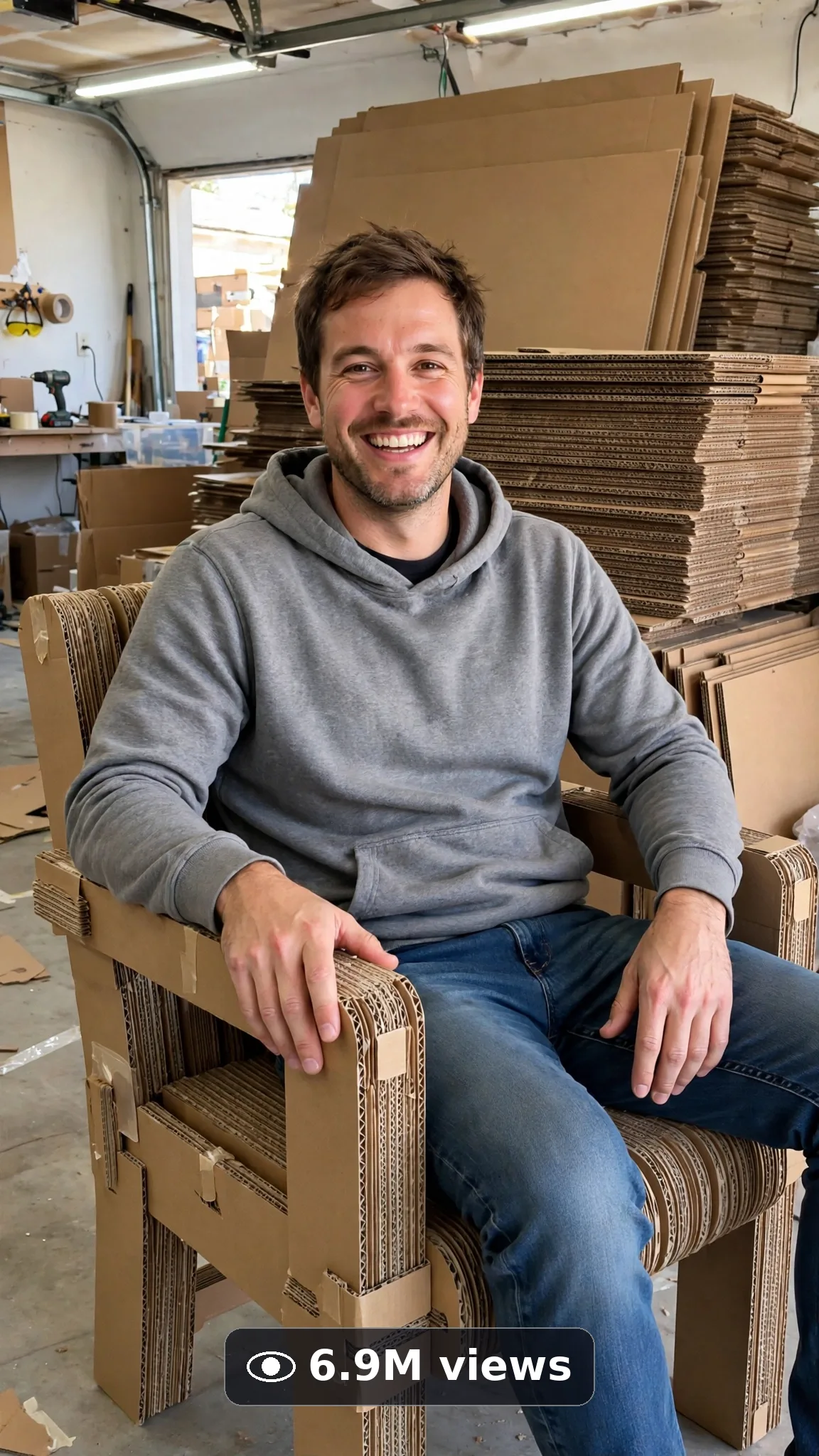 Cardboard Engineering Builds — Ultra Master Prompt (Seedance 30S) views
