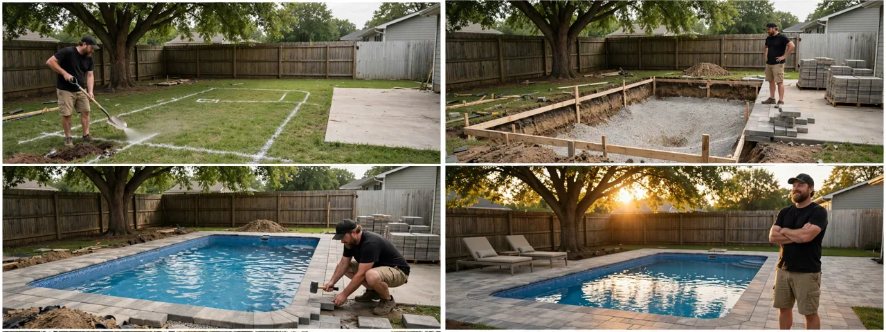 Storyboard: Backyard Pool & Patio Transformations — Ultra Master Prompt (Seedance 30S)