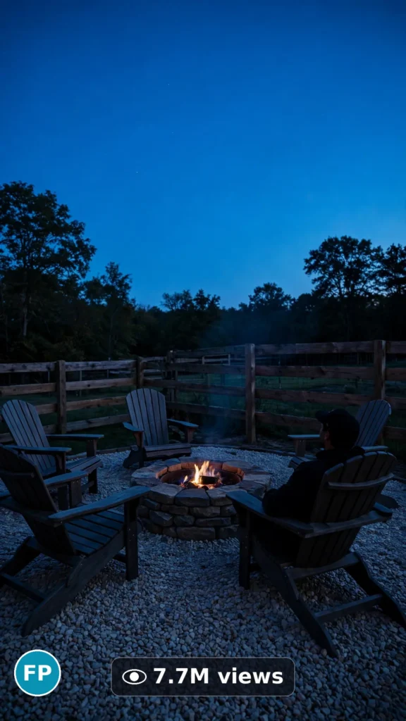 ULTRA MASTER PROMPT - Seedance 2.5 30s Prompt #44: Fire Pit & Outdoor Lounge Builds - viral video reference